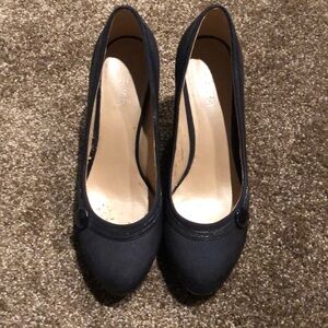 Navy Pumps Nine West